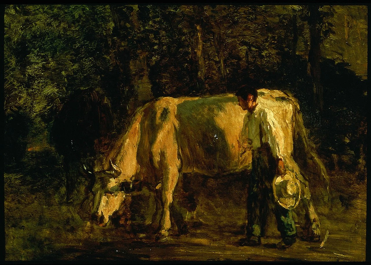 Mucca e pastorello - Museum of Fine Arts Boston